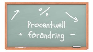 Procentuell förändring